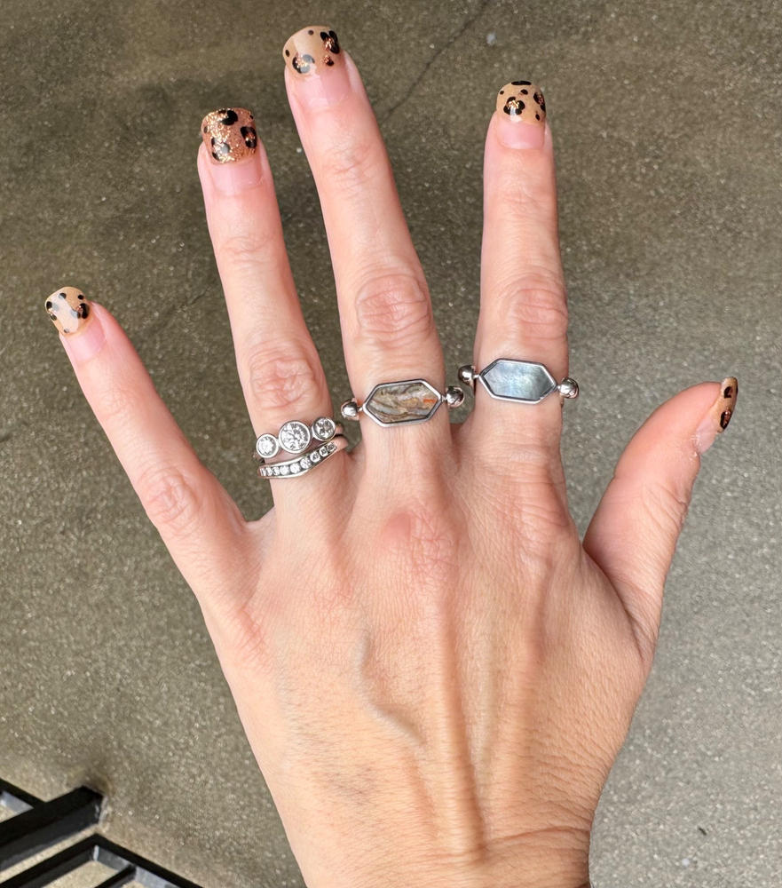 Willow Ring Band - Customer Photo From Jen Villa