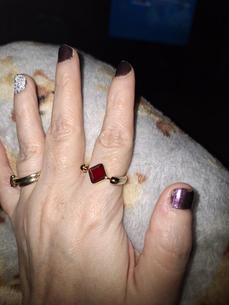 Willow Ring Band - Customer Photo From Brandy Wafer