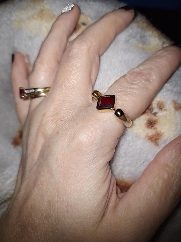 Willow Ring Band - Customer Photo From Brandy Wafer