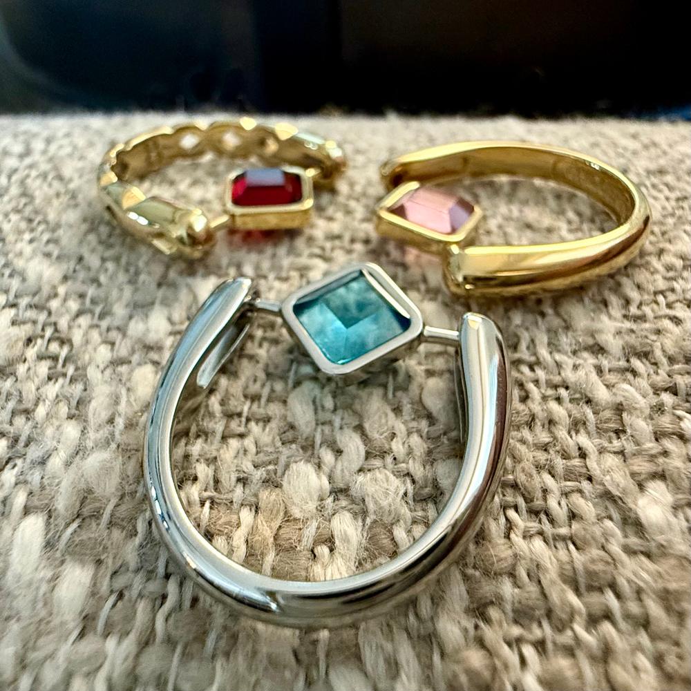 Willow Ring Band - Customer Photo From Nicole Stone