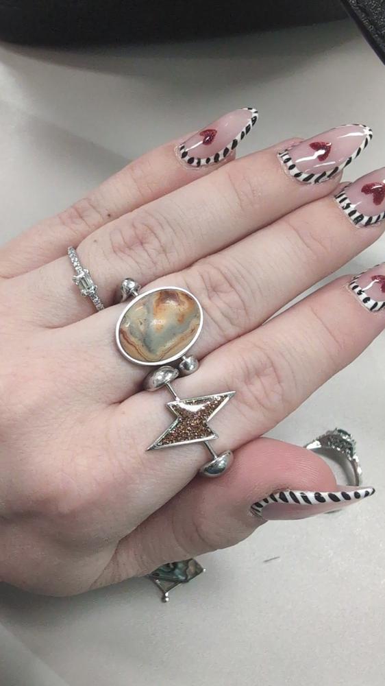 Glitter Lightning Bolt Element - Customer Photo From Amber Justice