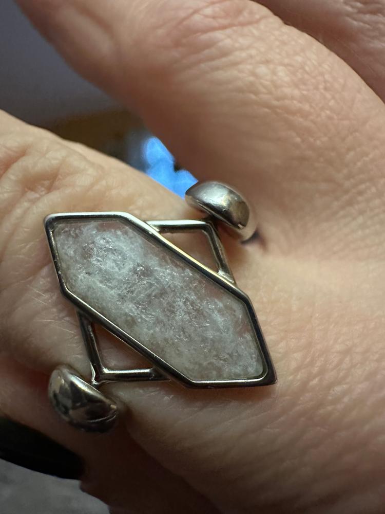 Moonstone TwinPoint™ Crystal Element - Customer Photo From Mary M