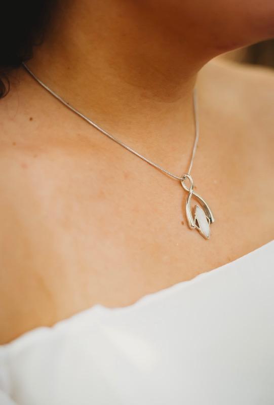Moonstone TwinPoint™ Crystal Element - Customer Photo From Taylor