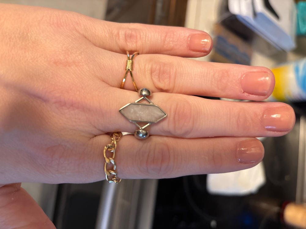 Moonstone TwinPoint™ Crystal Element - Customer Photo From Katie Williams