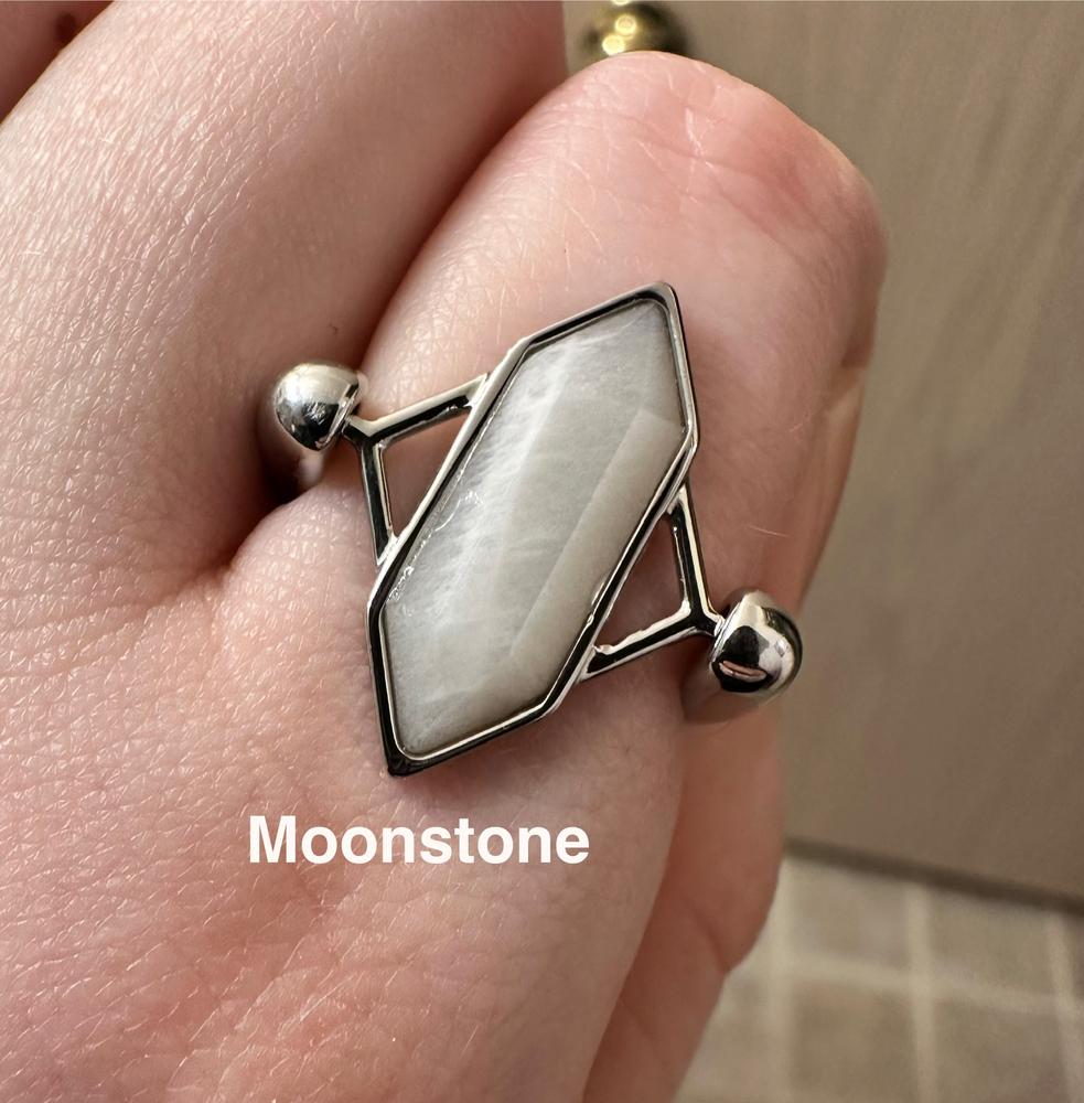 Moonstone TwinPoint™ Crystal Element - Customer Photo From Autumn Swatt
