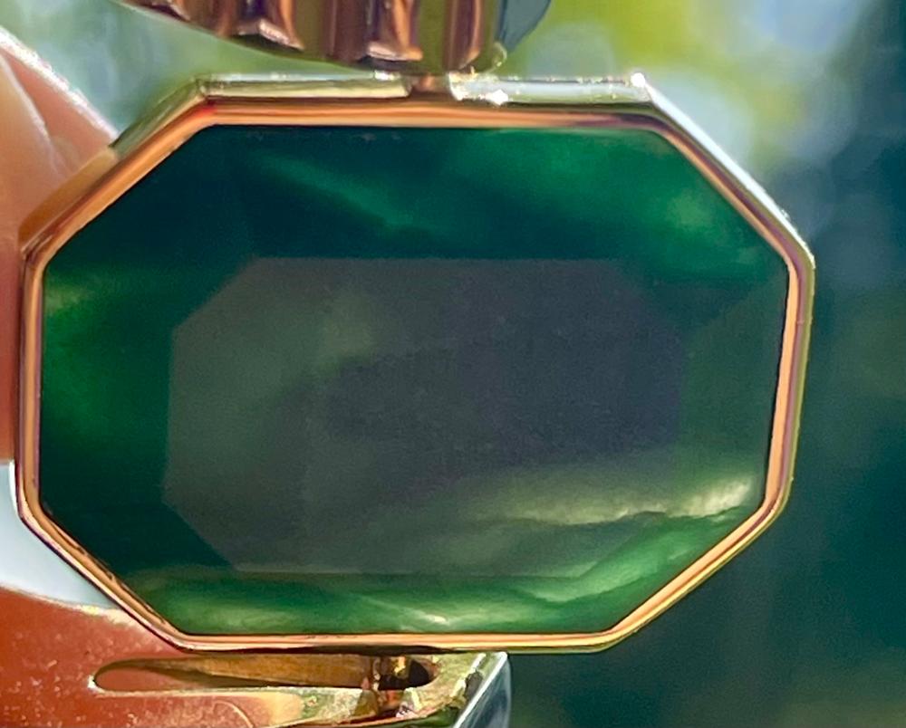 African Jade Octangle™ Crystal Element - Customer Photo From Diane