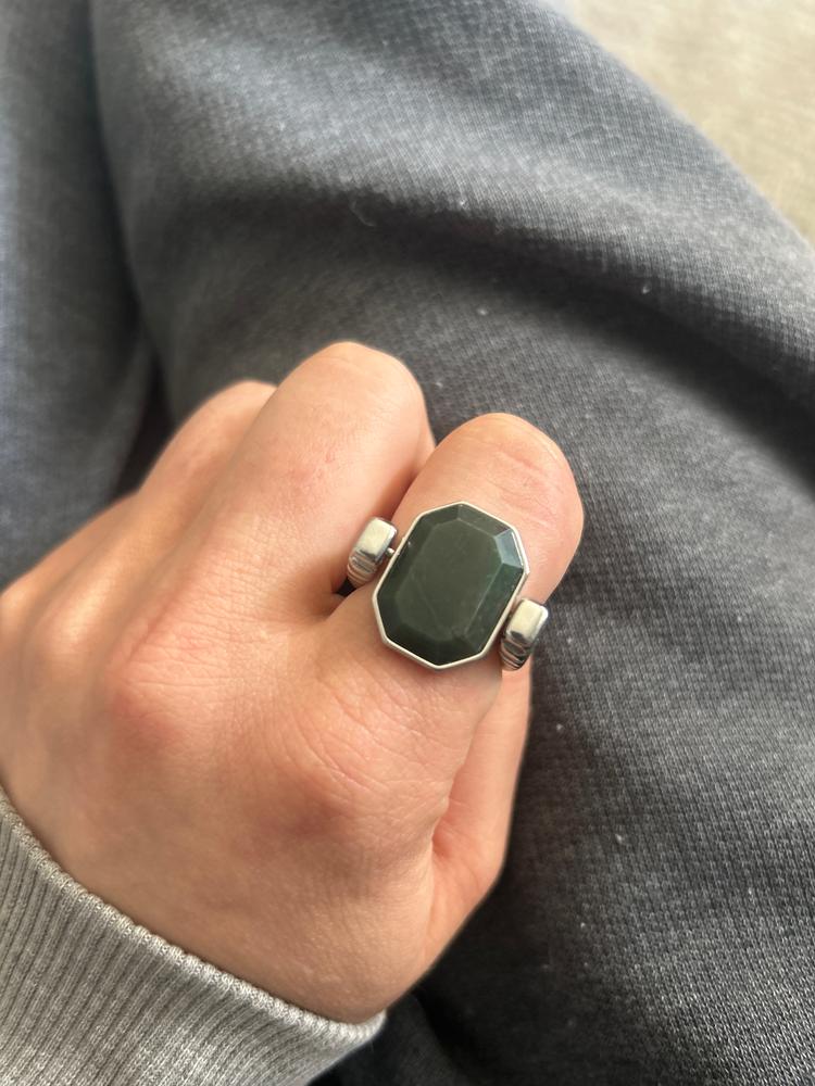 African Jade Octangle™ Crystal Element - Customer Photo From Kate