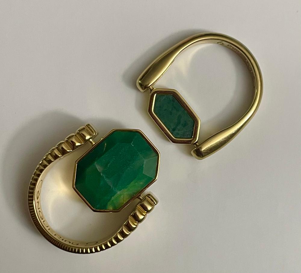 African Jade Octangle™ Crystal Element - Customer Photo From Diane