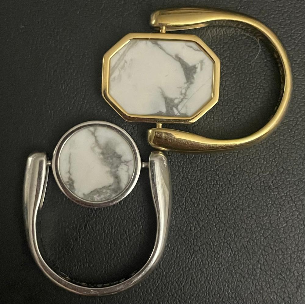 Howlite Octangle™ Crystal Element - Customer Photo From Diane