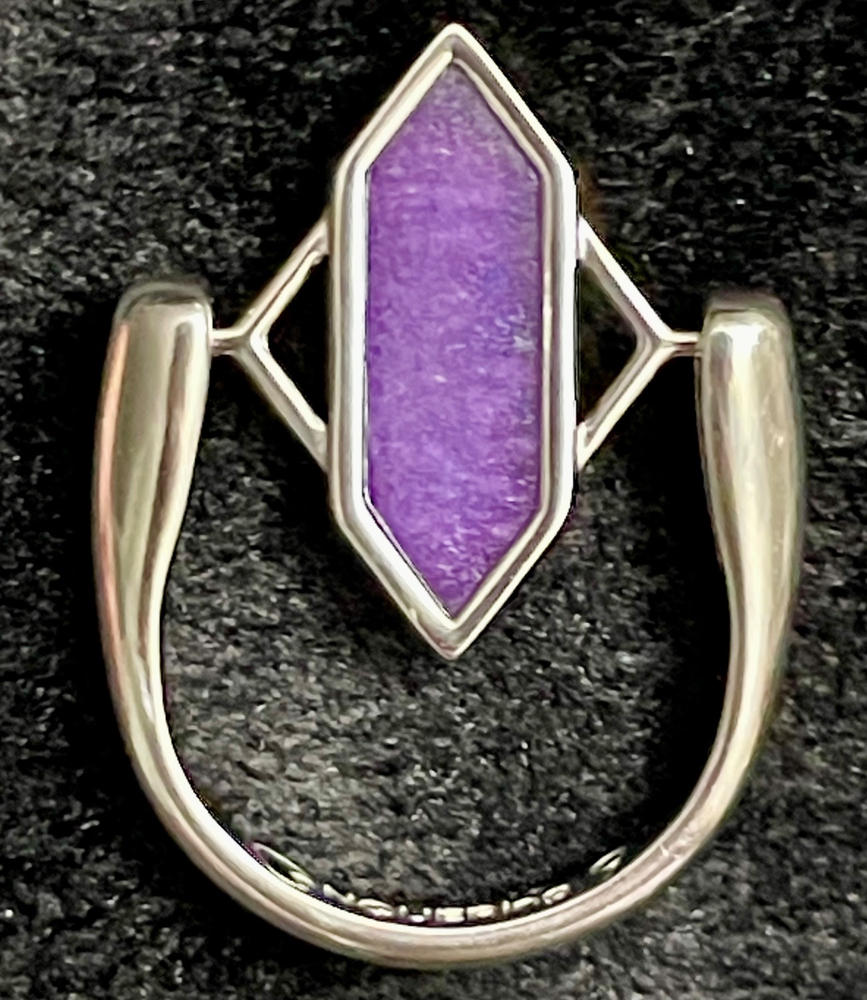 Purple Jade TwinPoint™ Crystal Element - Customer Photo From Diane Vo