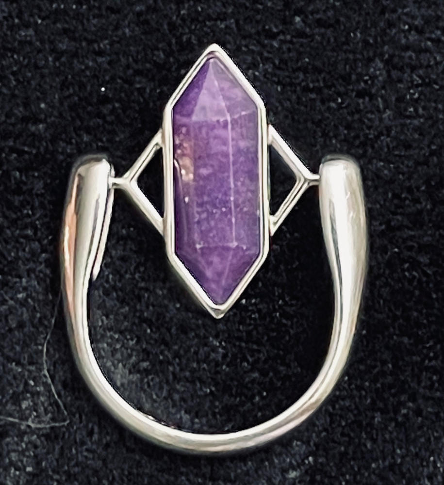 Purple Jade TwinPoint™ Crystal Element - Customer Photo From Diane Vo