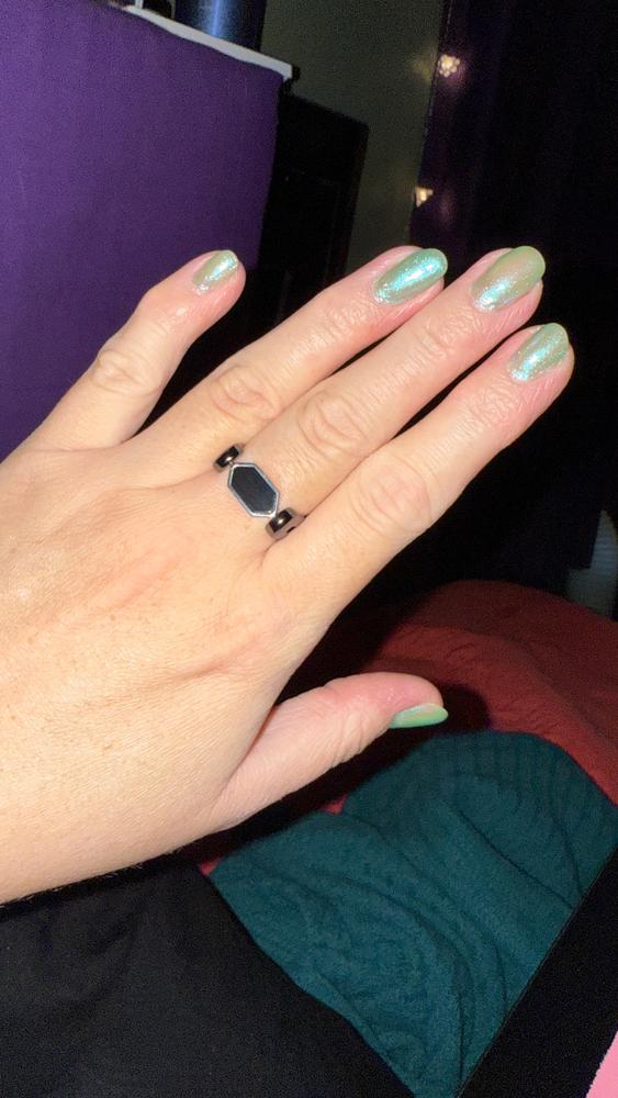 Onyx HexBar™ Crystal Element - Customer Photo From Nicole T