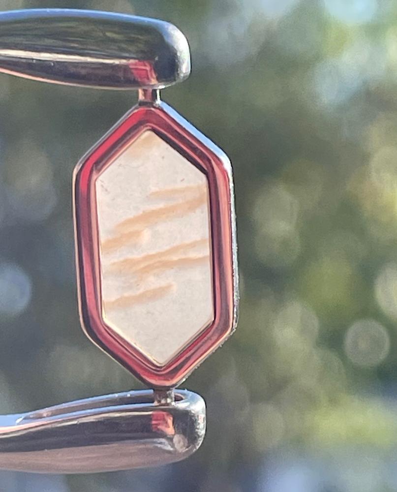 Sunstone HexBar™ Crystal Element - Customer Photo From Diane