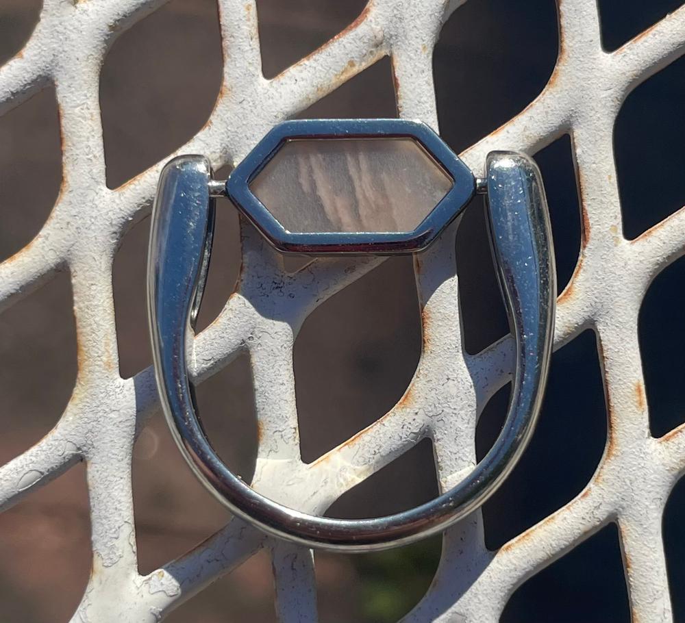 Sunstone HexBar™ Crystal Element - Customer Photo From Diane