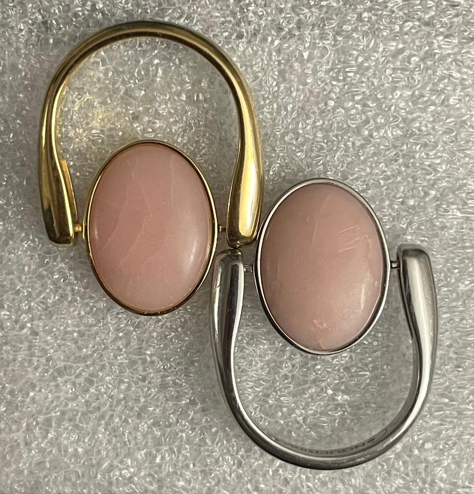 Pink Opal Oval Crystal Element - Customer Photo From Diane