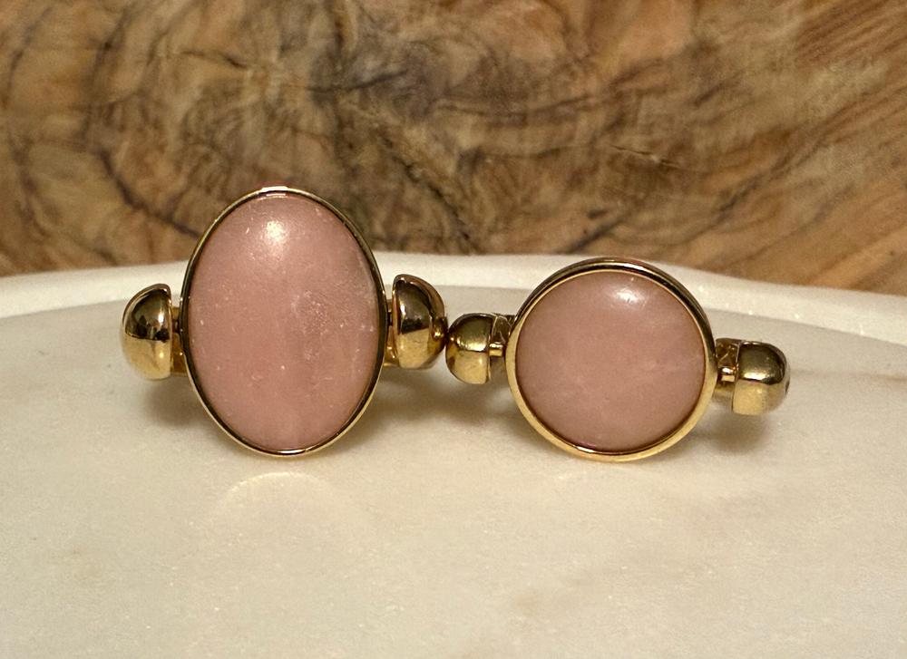 Pink Opal Oval Crystal Element - Customer Photo From Hayley Alsbrooks