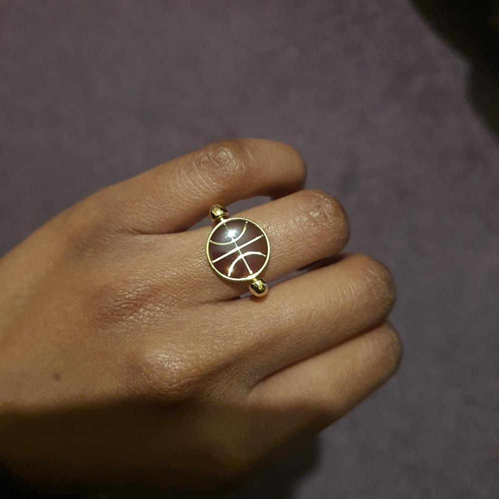 Sports Crystal Ring - Customer Photo From Elle