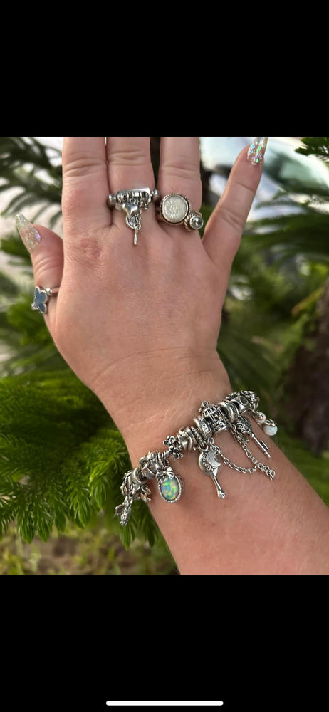 Opalite Quatrefoil Element - Customer Photo From Teri Hutchins