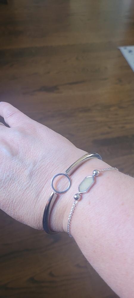 Willow Bangle - Customer Photo From michelle graci