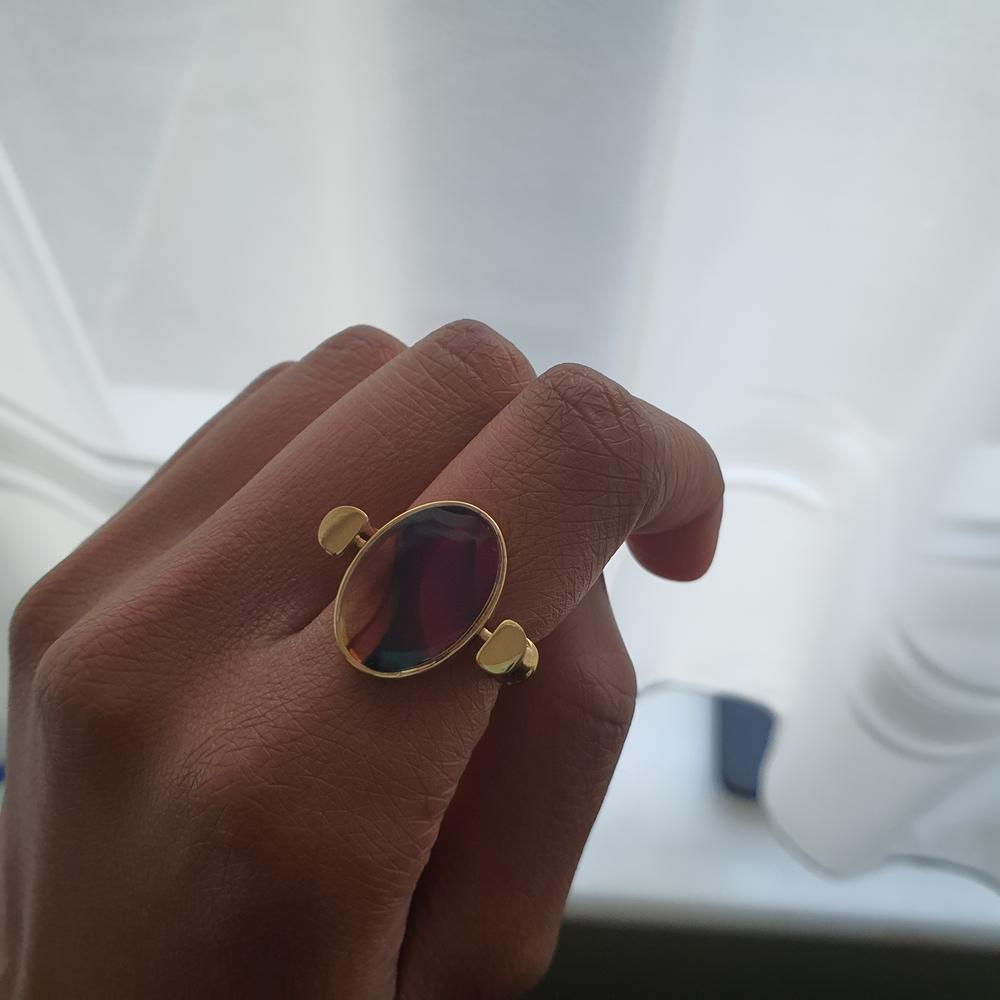 "Stained Glass" Vessel Collection - Customer Photo From Elle