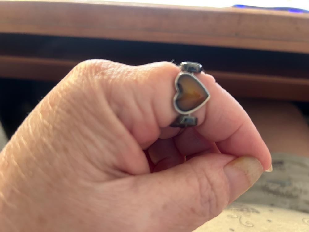 Black Classic Ring Band - Customer Photo From sheila gaede