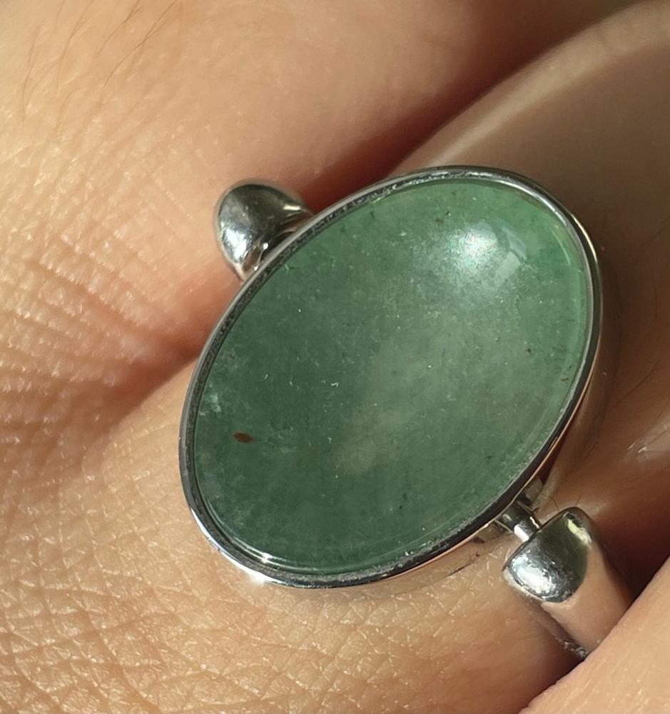 Green Aventurine Worry Stone Element - Customer Photo From Diane