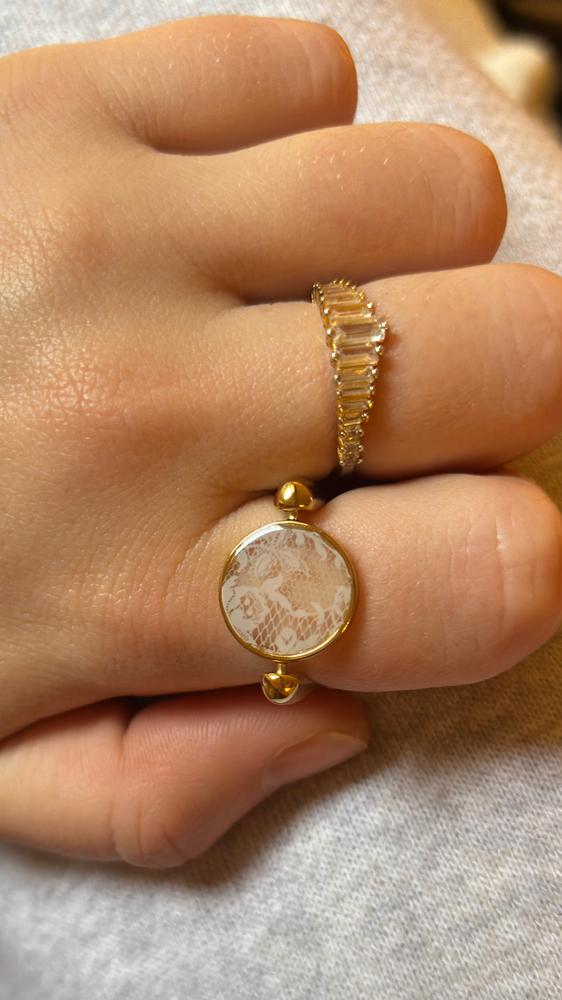 Lace Vessel Collection – Complementary Shop Collab - Customer Photo From Emily