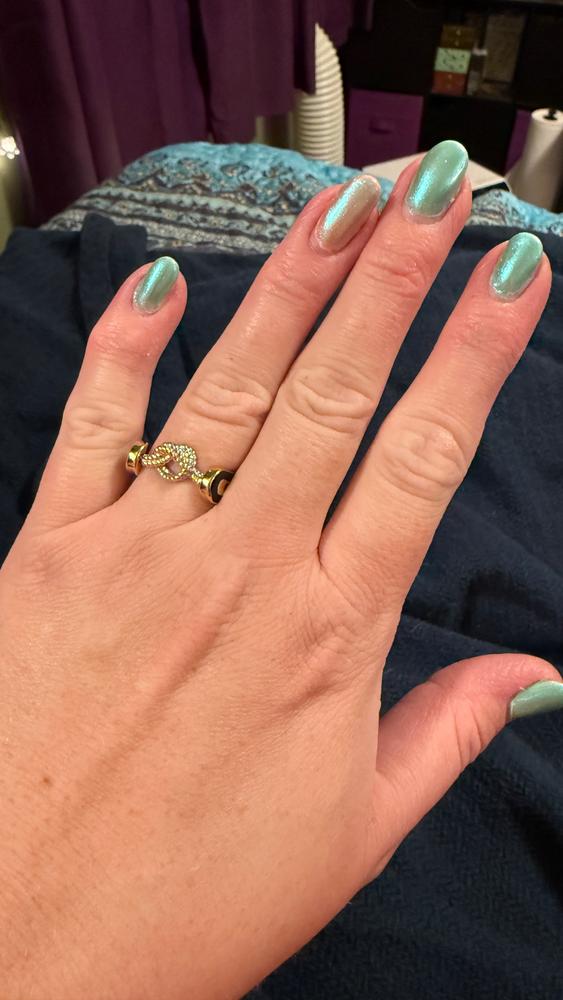 Love Knot CrossBar Element - CK Collection - Customer Photo From Nicole T