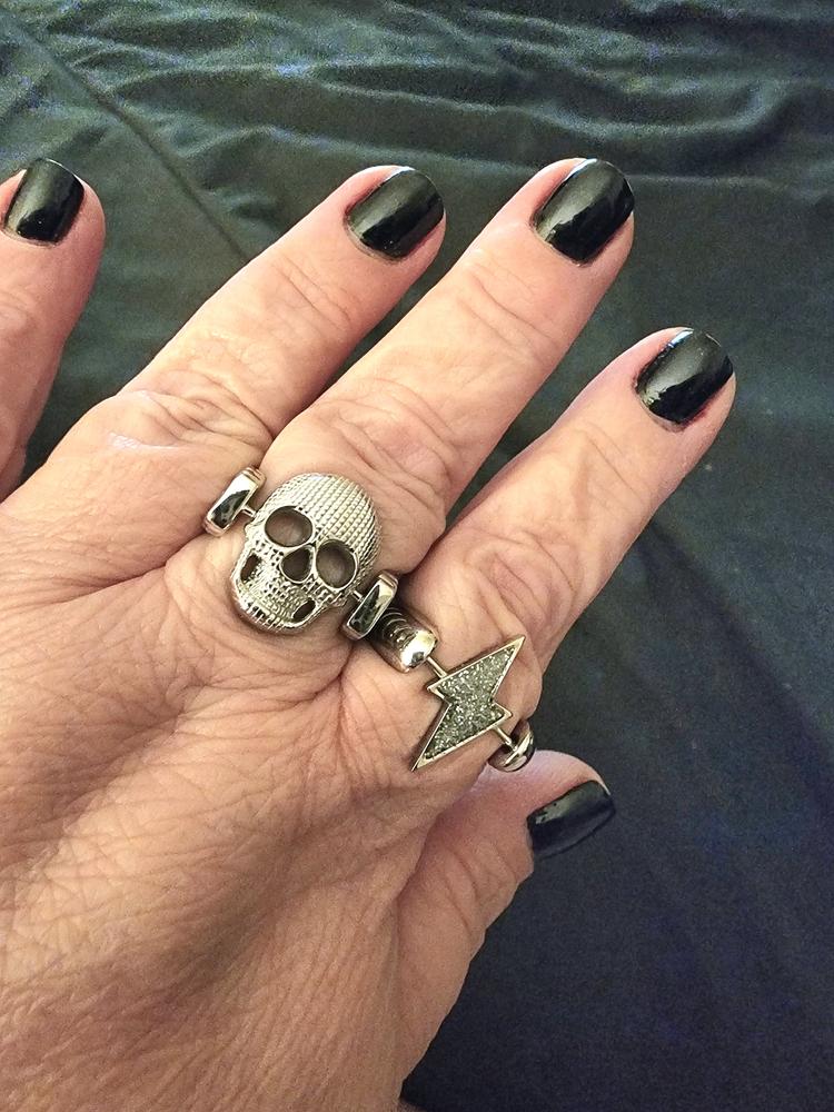 Disco Skull Element – PYS Collection - Customer Photo From Tracie Rosales