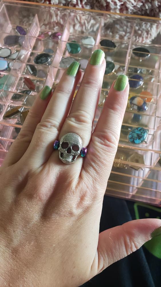 Disco Skull Element – PYS Collection - Customer Photo From Annie Eich