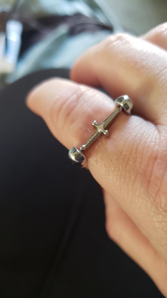 Sword CrossBar™ - Customer Photo From Annie Eich