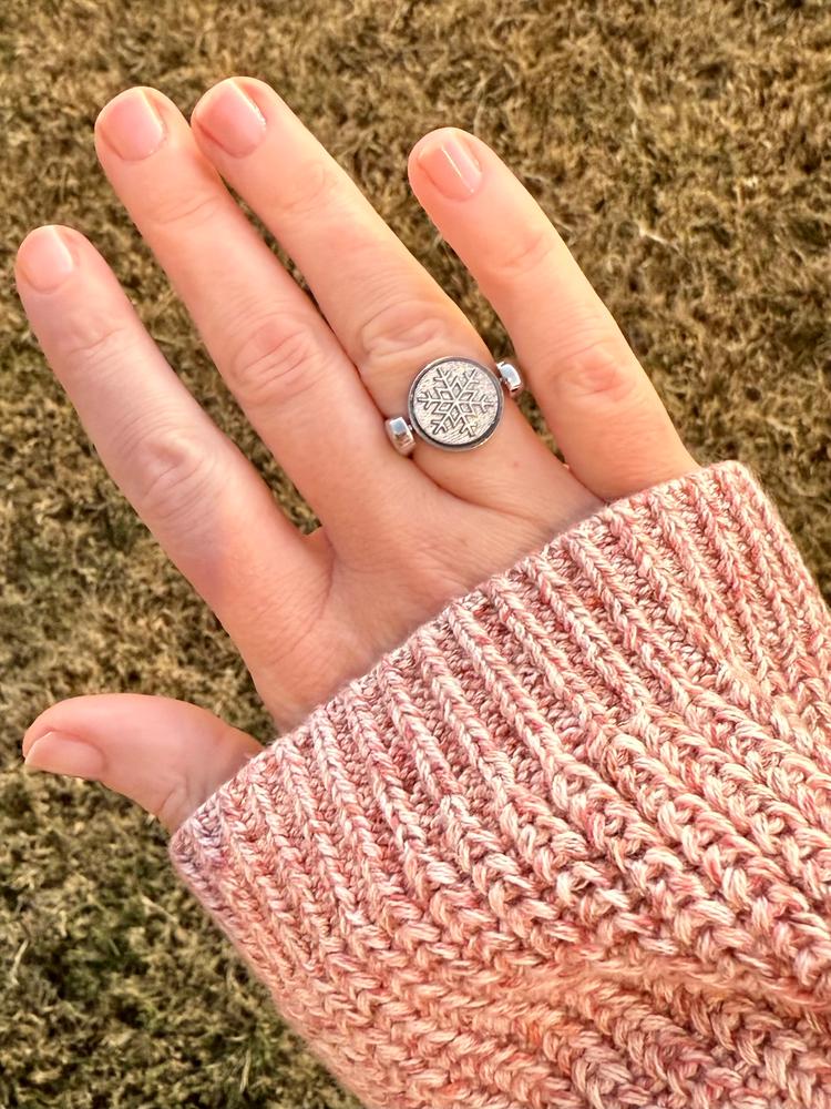 Snowflake Round Vessel Element - Customer Photo From Nicole 