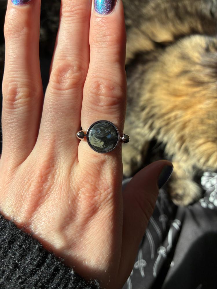 Que Sera Round Crystal Element - Customer Photo From Dina