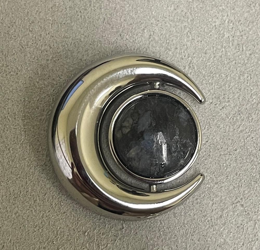Moon Brooch – Studio Line - Customer Photo From Diane