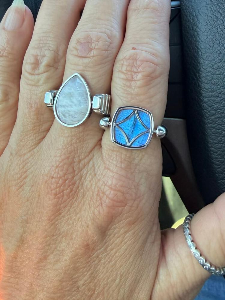 Labradorite ClaraVista™ Crystal Element - Customer Photo From Jenny 