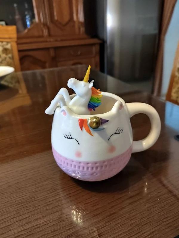 Rainbow Unicorn Tea Infuser - Customer Photo From D***a