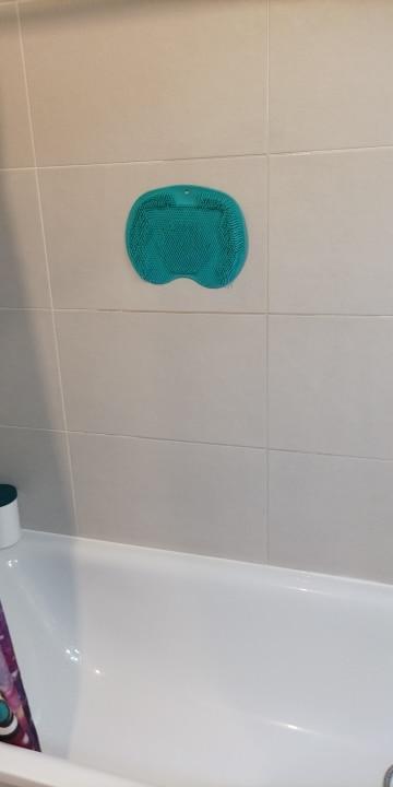 Wall Mounted Suction Feet And Back Exfoliating Shower Mat - Customer Photo From Y***r