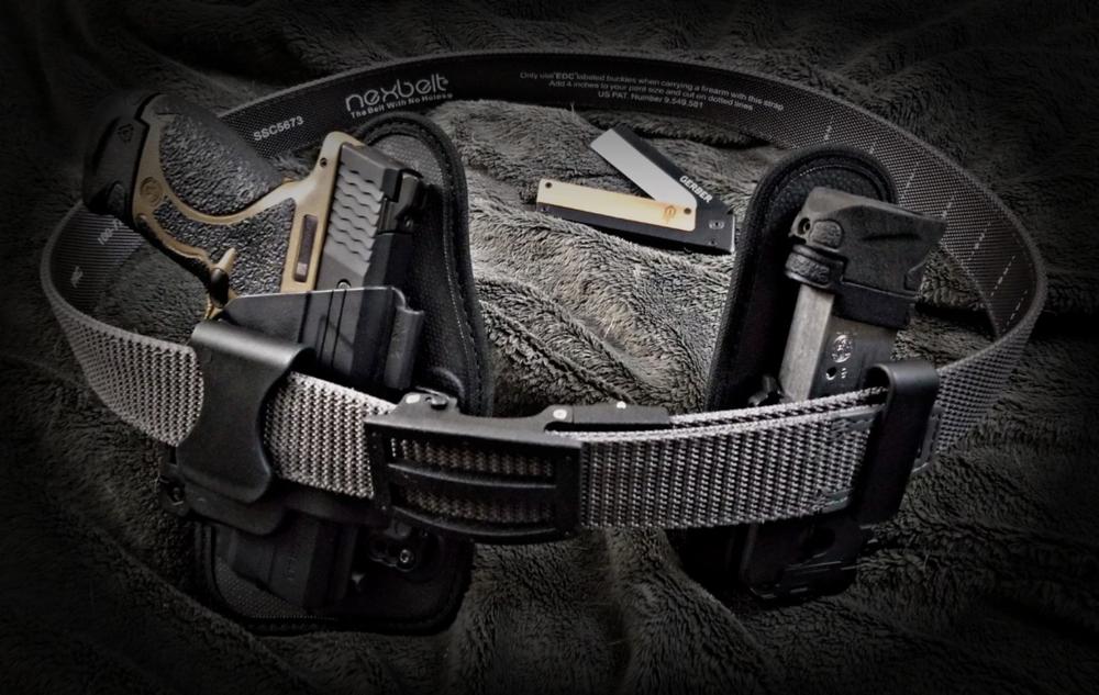 Titan Grey PreciseFit™ Gun Belt - Customer Photo From Michael Cochran