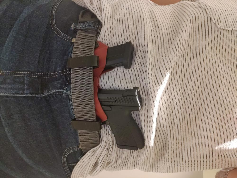 Titan Grey PreciseFit™ Gun Belt - Customer Photo From Jonathan Lopez