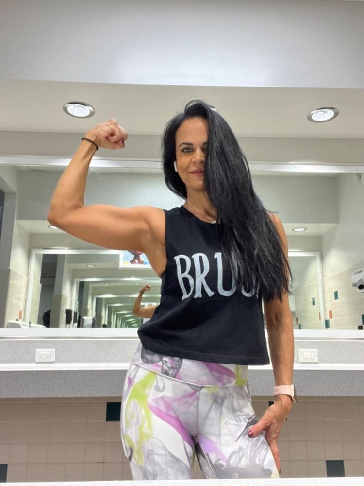 Bruja Muscle Crop - Customer Photo From nancy murphy bowles