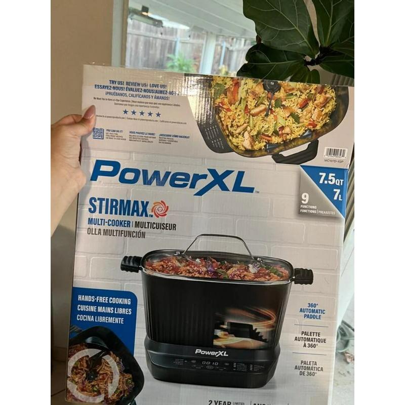 PowerXL StirMax 7.5 Qt Multi-Cooker - Customer Photo From Percy Mcgee