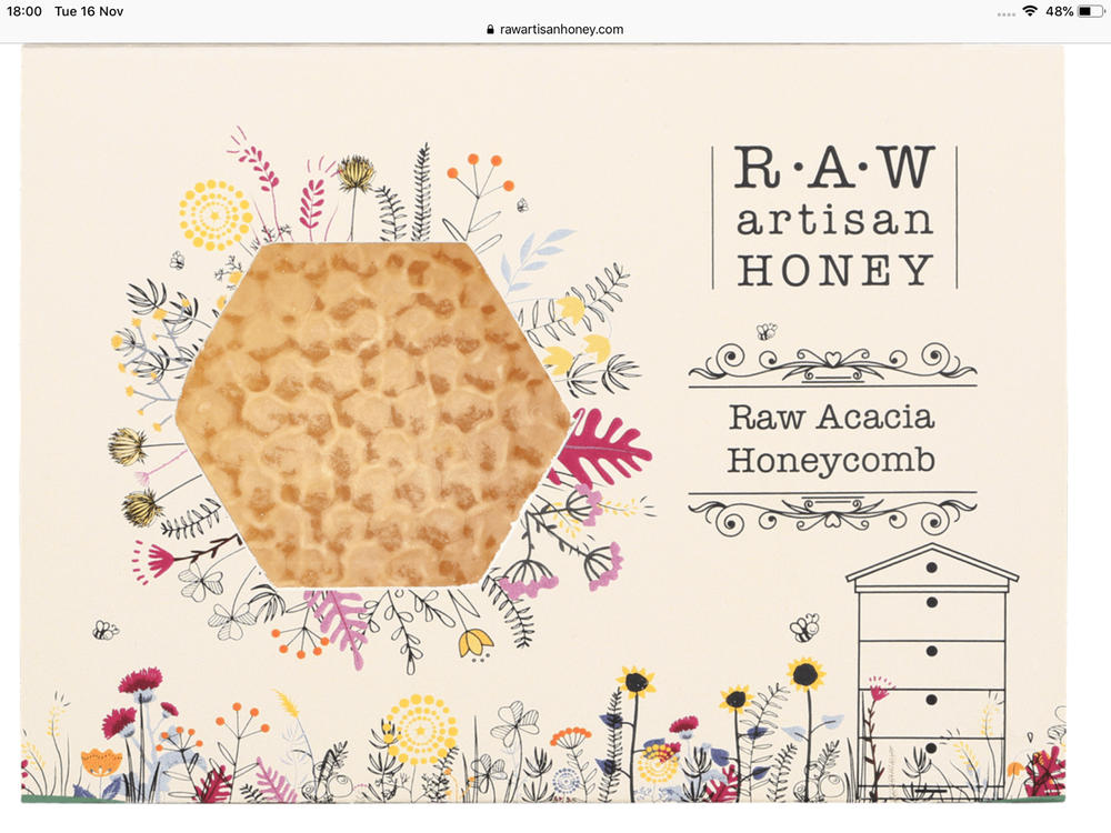 Raw Acacia Honeycomb - Customer Photo From Feruz Bir
