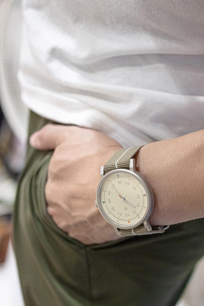 MUS-01 KHAKI P 40MM - Customer Photo From 文宗 邱