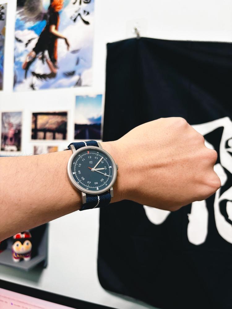 MUS-02 NAVY P 40MM - Customer Photo From 文政 張