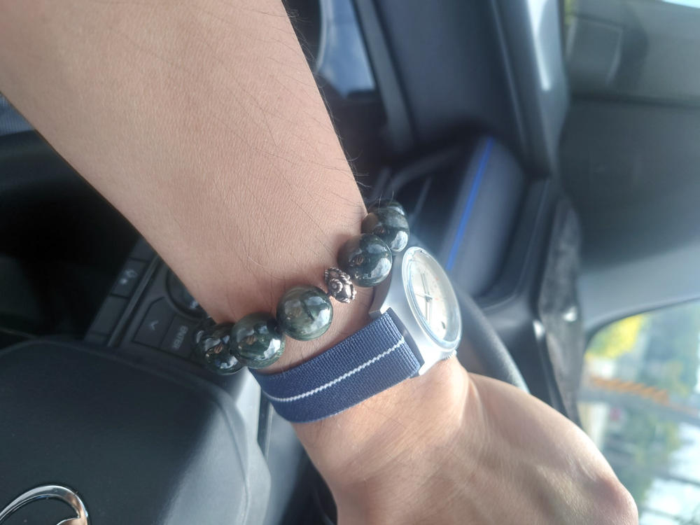 MUS系列 - 深藍傘帶 - Customer Photo From 明禮 吳