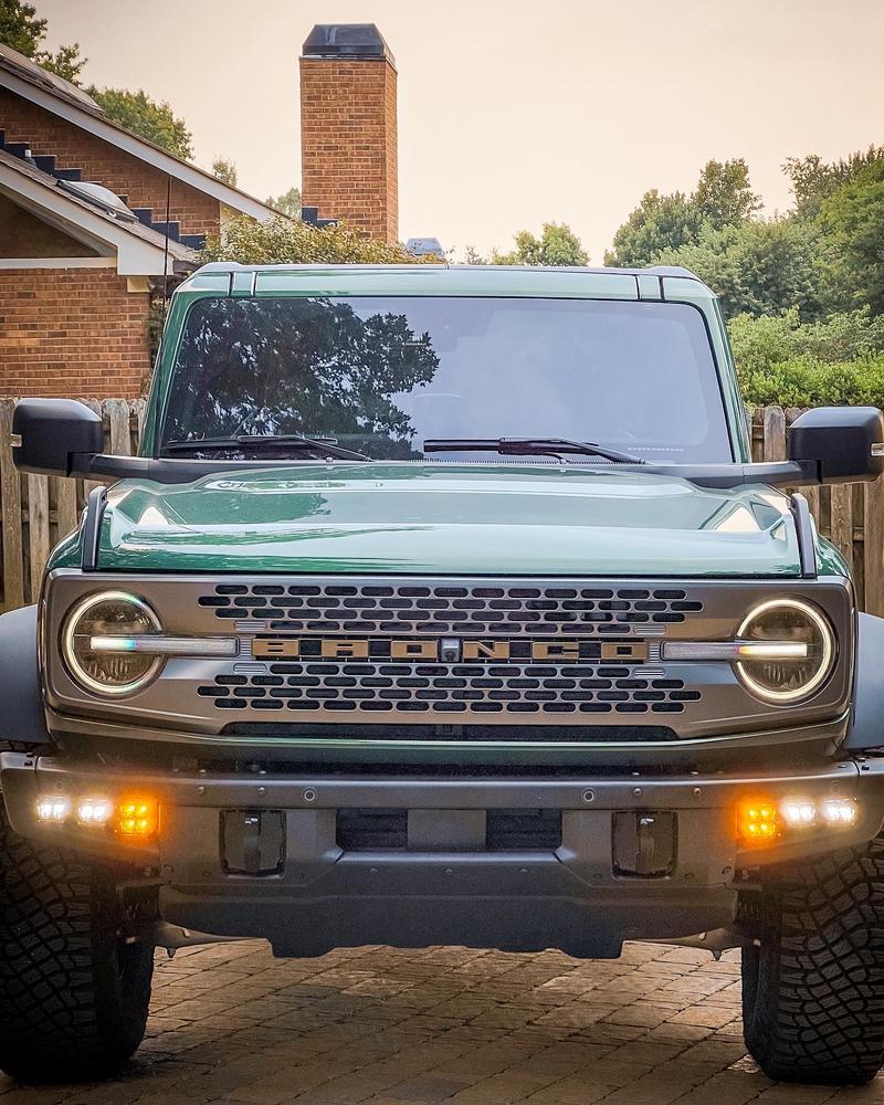 Ford Bronco (2021+) - LED Fog Light Kit - Customer Photo From Josh