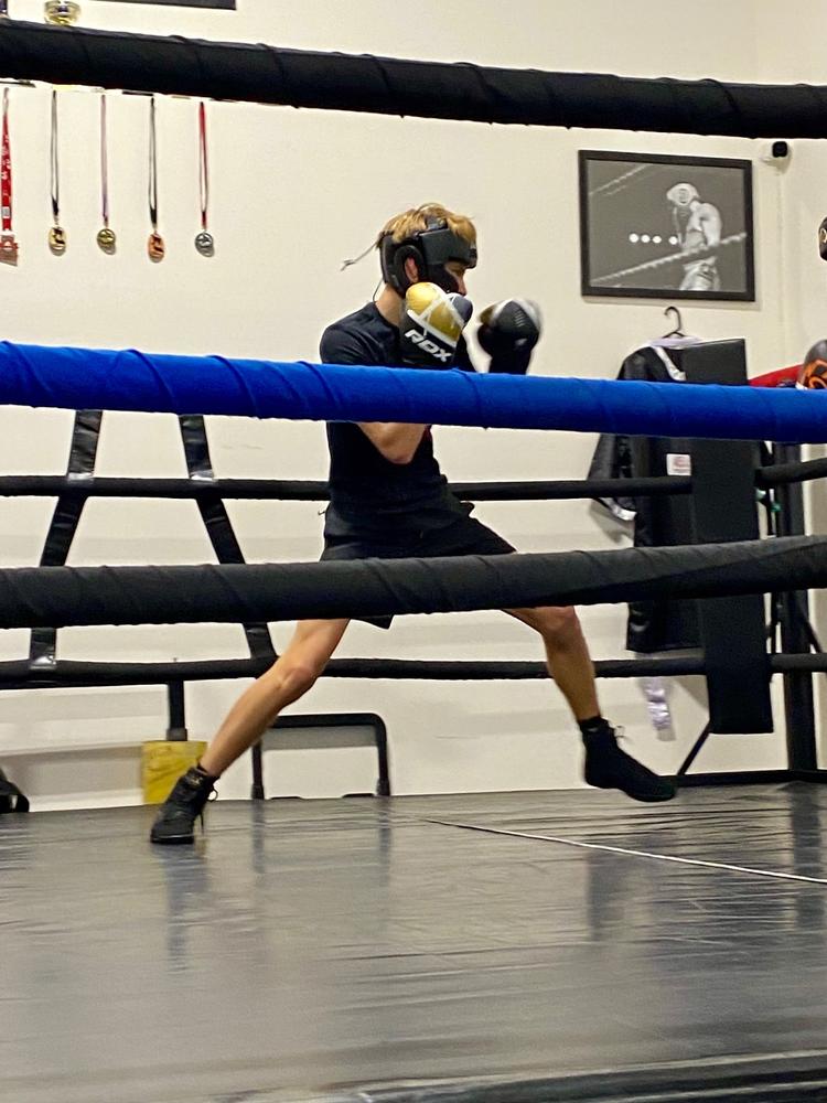 Hayabusa Pro Boxing Shoes - Customer Photo From David M.