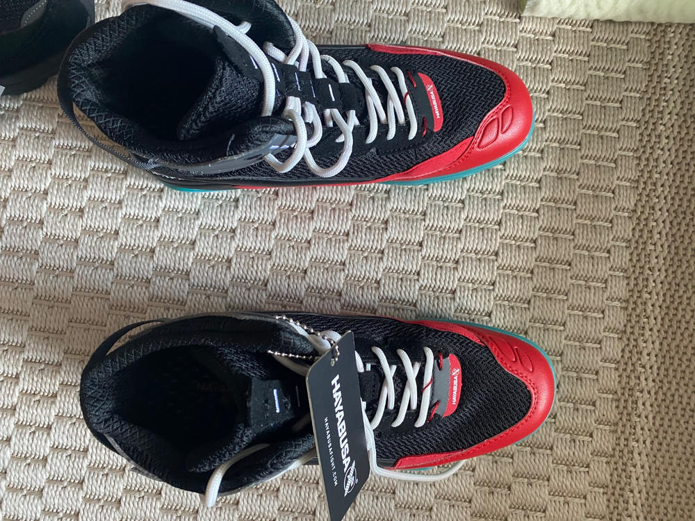 Hayabusa Talon Boxing Shoes - Customer Photo From Clement T.