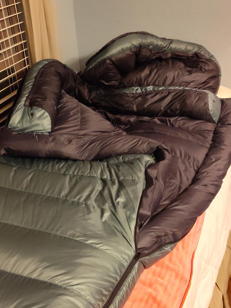 Penguin/Condor Sleeping Bag Hood - Customer Photo From Dave