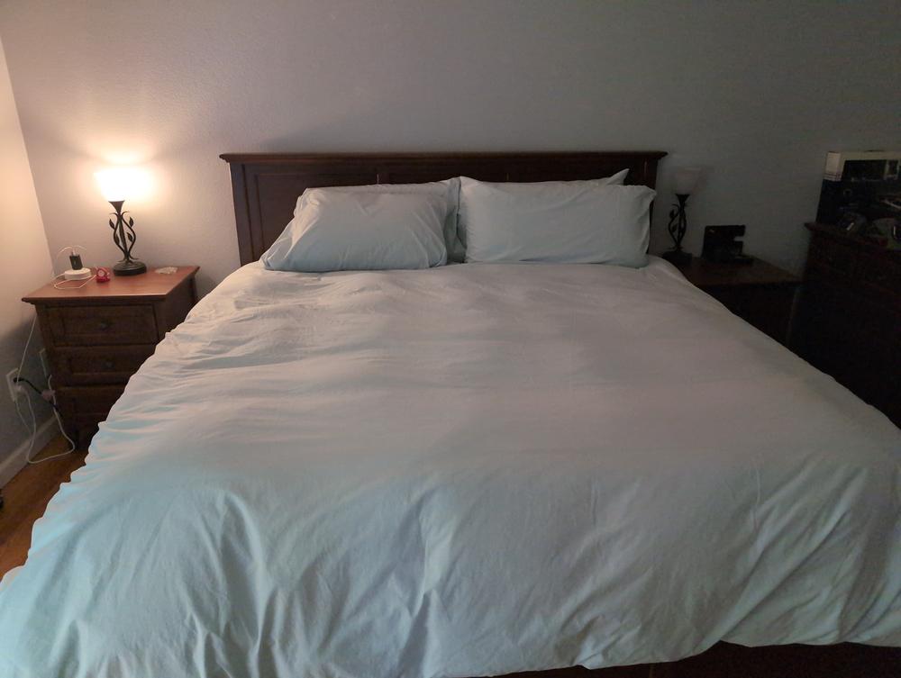 Bavarian 700 Down Comforter - Customer Photo From Lisa Edwards